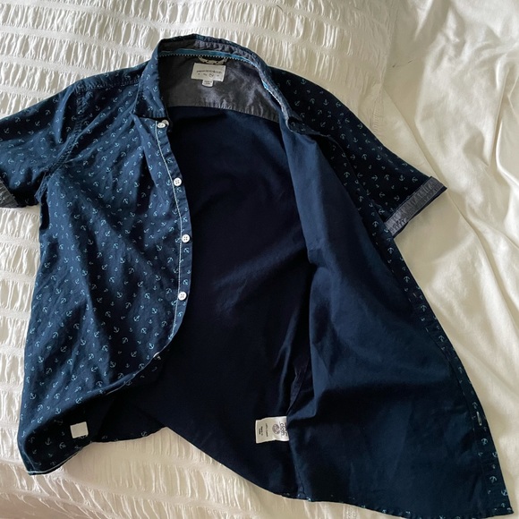 Paper Denim & Cloth Anchor Blues Button Up - Picture 2 of 7